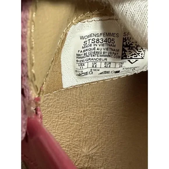 Sperry Top-Sider Loafer Shoes Womens Size 11 Pink Patent Leather Flats STS83405 - Picture 11 of 12